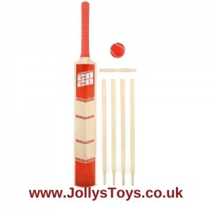 Wooden Cricket Set, Size 5